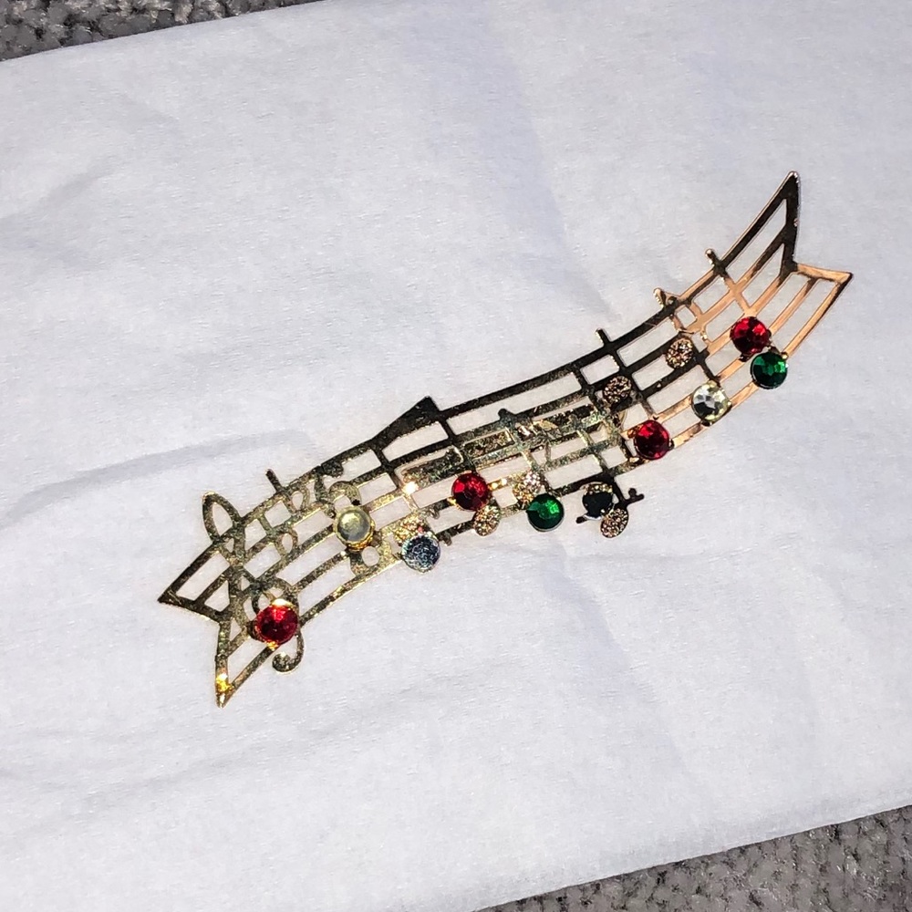 Musical brooch - Picture 1 of 6
